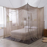 EMF Blocking Bed Canopy with Silver Fibre. Breathable Anti EMF Radiation. High Emf Shielding Effectiveness.