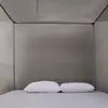 EMF Blocking Bed Canopy with Silver Fibre. Includes a frame.